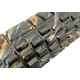 Массажный ролик (валик) EasyFit Grid Roller v.1.1 Multi , Длина 33 см, Диаметр 14 см, Каркас из высокопрочного пластика, Пена EVA с массажной поверхностью 3D, для МФР, фитнеса, йоги и реабилитации, Чёрно-цветной