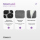 Масажний килимок EasyFit з подушкою (аплікатор Кузнєцова) для масажу спини та шиї з чохлом, сірий