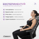 Масажний килимок EasyFit з подушкою (аплікатор Кузнєцова) для масажу спини та шиї з чохлом, сірий