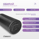 Масажний ролик (валик) EasyFit PolyFoam Roller, Довжина 30 см, Діаметр 14,5 см, EPP-піна, для МФР, фітнесу, йоги та реабілітації, Чорний