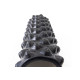 Масажний ролик (валик) EasyFit Grid Roller Extreme, Довжина 45 см, Діаметр 14 см, Піна EVA з масажною поверхнею 3D, для МФР, фітнесу, йоги та реабілітації, Чорний