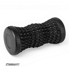 Массажный ролик EasyFit FootRoll для ног и рук, длина 16 см, черный Массажный ролик EasyFit FootRoll для ног и рук, длина 16 см, черный