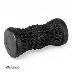 Масажний ролик EasyFit FootRoll для ніг та рук, довжина 16 см, чорний