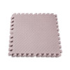 Татамі мат EasyFit SwallowTail (пазл ластівчин хвіст з бортиком), Розмір 120x120 см, Товщина 10 мм, EVA-піна, Бежевий