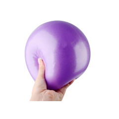 Мяч для пилатеса EasyFit, Диаметр 25 см, ПВХ, Латекс, Фиолетовый