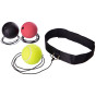 Набір для боксу EasyFit Fight Ball Set 3 (3 м'ячі), Довжина гумки 97 см, Довжина лямки для голови 40-60 см, Нейлон, Гума, EVA, Для тренувань
