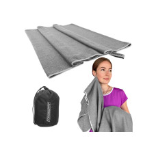 Полотенце из микрофибры 140х60 см EasyFit SilverWing в сумочке