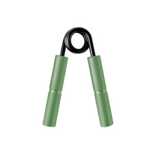Кистьовий еспандер EasyFit Hand Grip PRO 91 кг (200 lb), 13,5 см х 10,5 см, металевий корпус, покращене зчеплення – для тренування сили рук, зелений