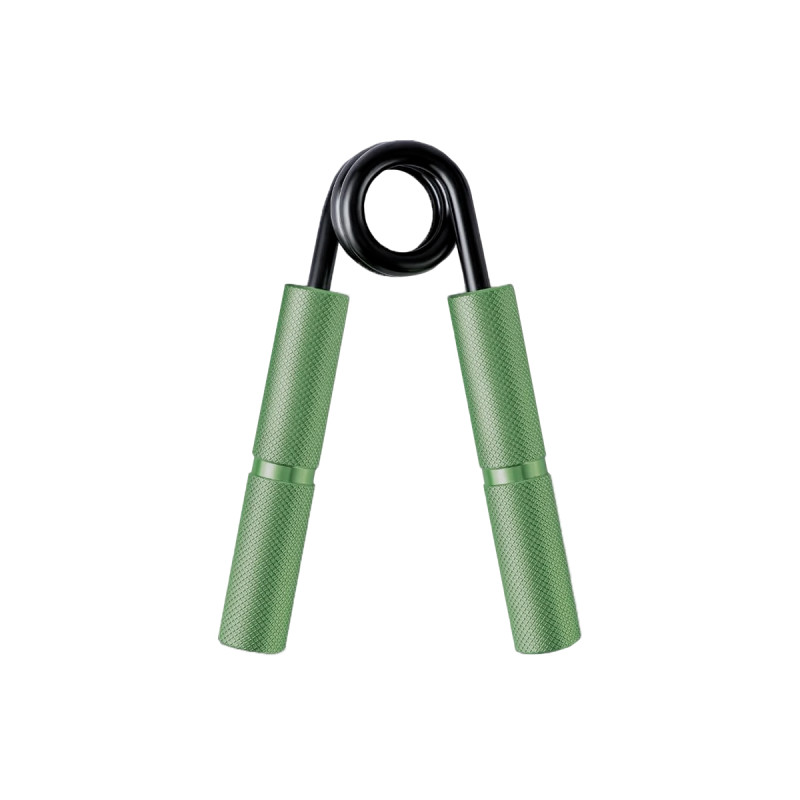 Кистевой эспандер EasyFit Hand Grip PRO 91 кг (200 lb), 13,5 см х 10,5 см, металлический корпус, улучшенное сцепление – для тренировки силы рук, зеленый