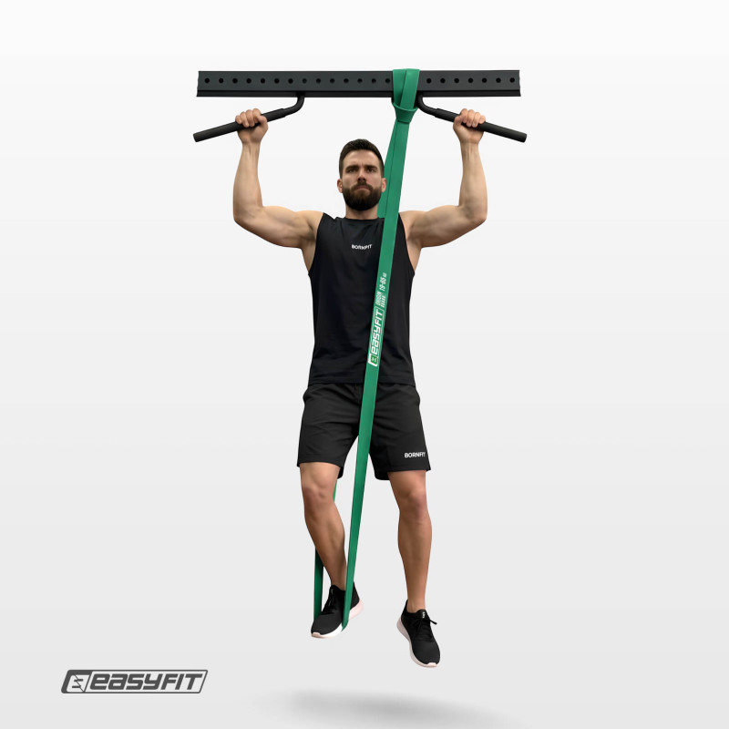 Набор резинок для подтягивания и спорта EasyFit, сопротивление 2-65 кг (4 шт.)