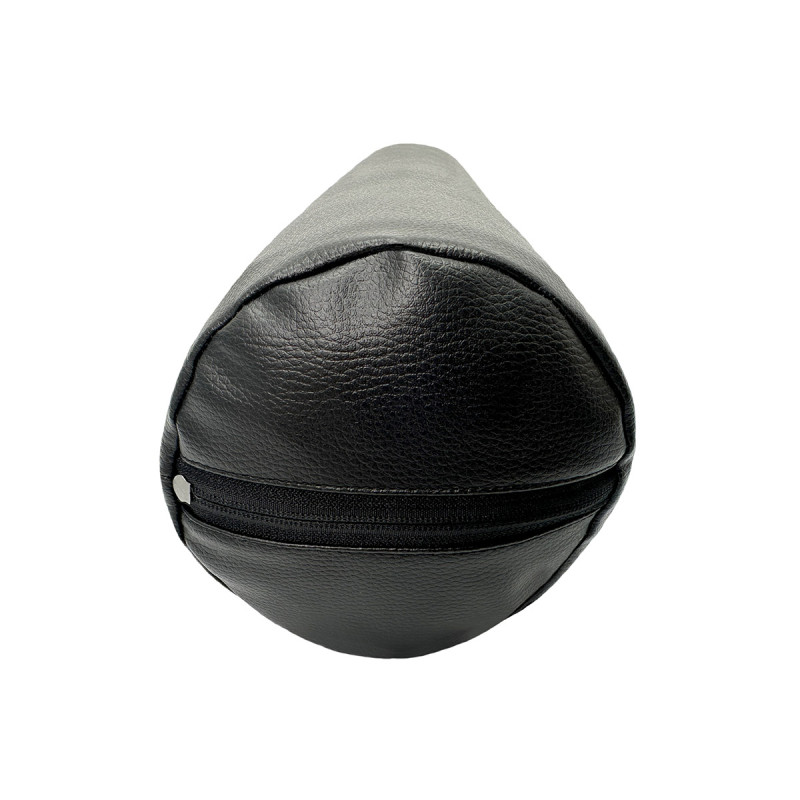 Валик для массажного стола EasyFit, Длина 60 см, Медицинский кожзаменитель, Черный