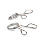 Пружинные замки EasyFit Silver, Диаметр 50 мм, Хромированная сталь, Для олимпийского грифа