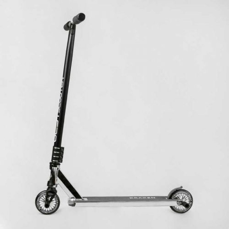 Самокат трюковий "Best Scooter. Kraken" (HIC-система, ПЕГИ, алюмінієвий диск та дека, АНОДОВАНИЙ, колеса PU 110 мм, ширина керма 58 см)