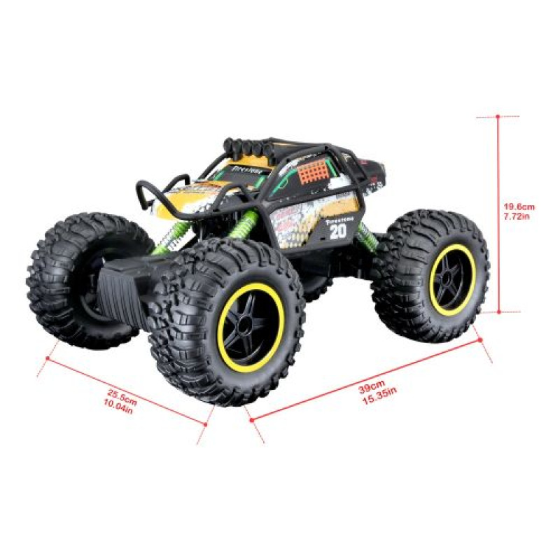 Машина на радіокеруванні Rock Crawler Pro чорний