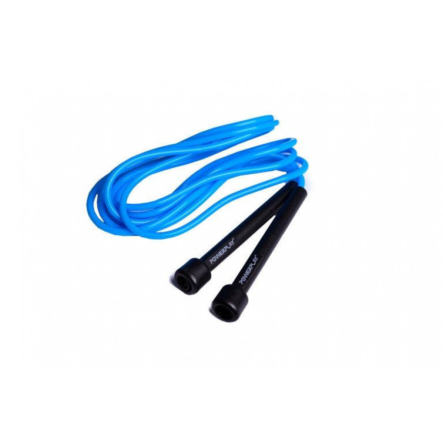 Скакалка PowerPlay 4201 Basic Jump Rope Синя (2,8m.)