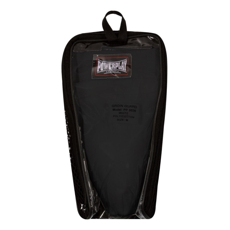 Захист паху PowerPlay 3029, Розмір М, Бавовна, Спандекс, Пластикова мушля, Чорний