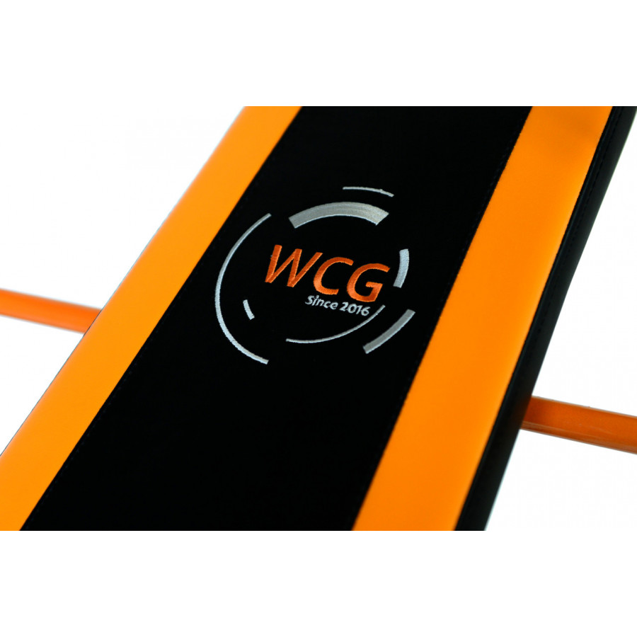 Скамья Для Жима WCG 0055 + Приставка Скотта Набор STRONG штанга 128 КГ