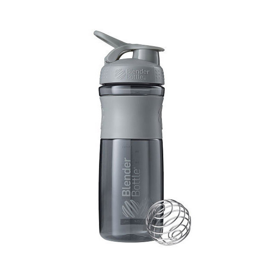 Шейкер спортивний (пляшка) BlenderBottle SportMixer Flip 28oz/820ml Grey