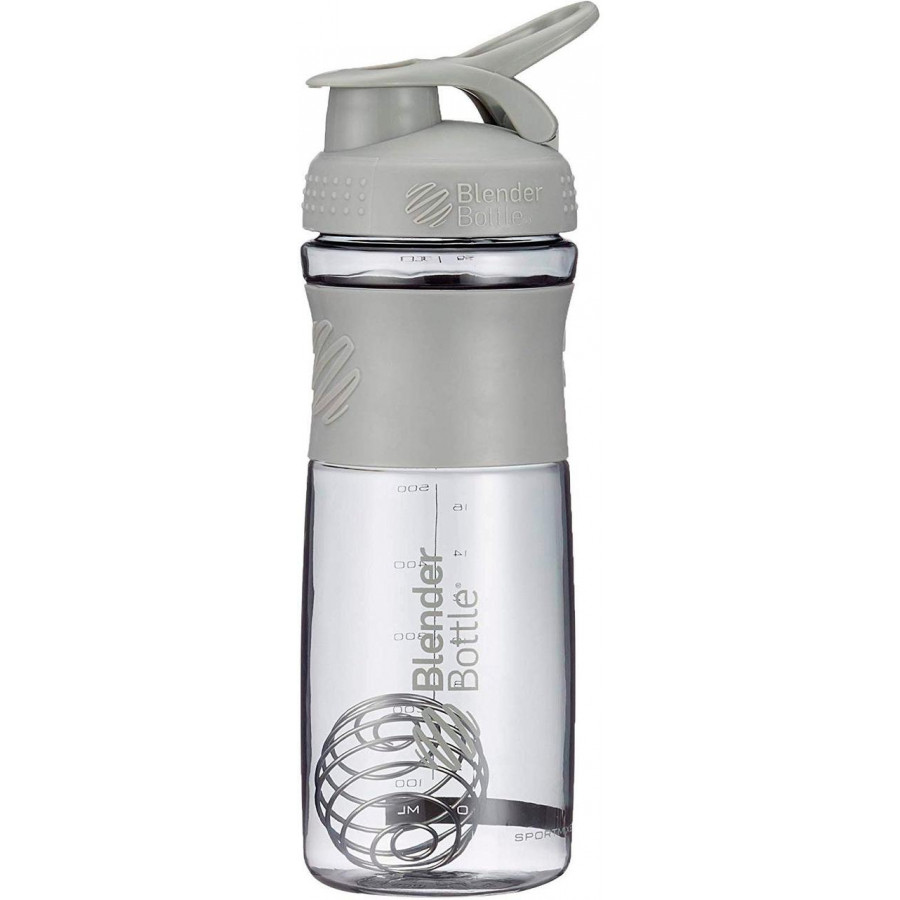 Шейкер спортивний (пляшка) BlenderBottle SportMixer Flip 28oz/820ml Grey