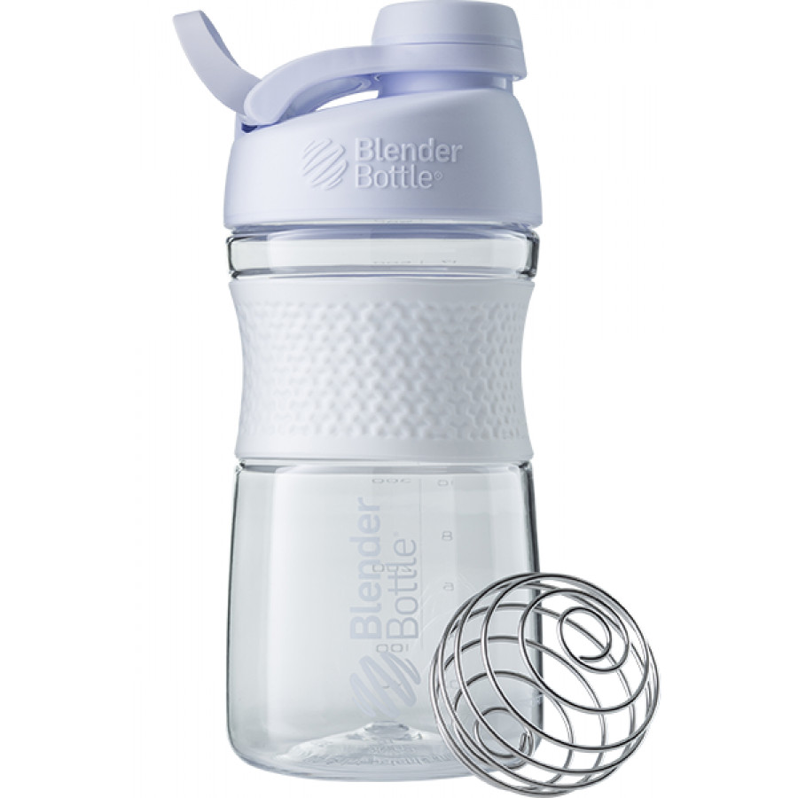 Шейкер спортивний (пляшка) BlenderBottle SportMixer Twist 20oz/590ml White (Original)