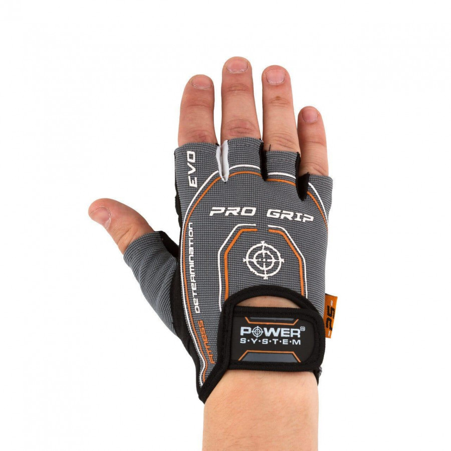 Рукавички для фітнесу Power System PS-2250E Pro Grip EVO Grey XXL