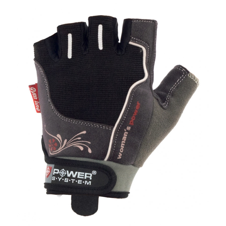 Рукавички для фітнесу Power System PS-2570 Woman’s Power жіночі Black S