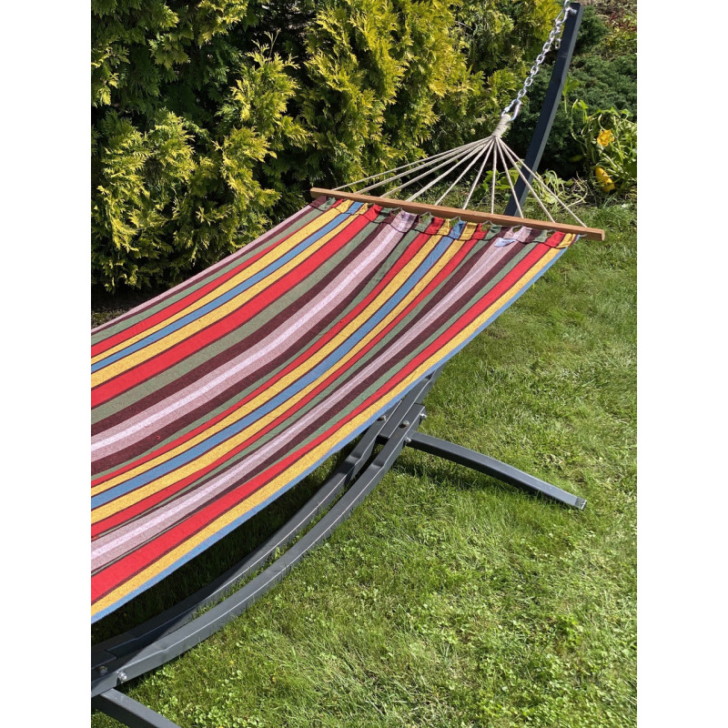 Одномісний гамак RIO XL Класичний 200х100 з планкою WCG