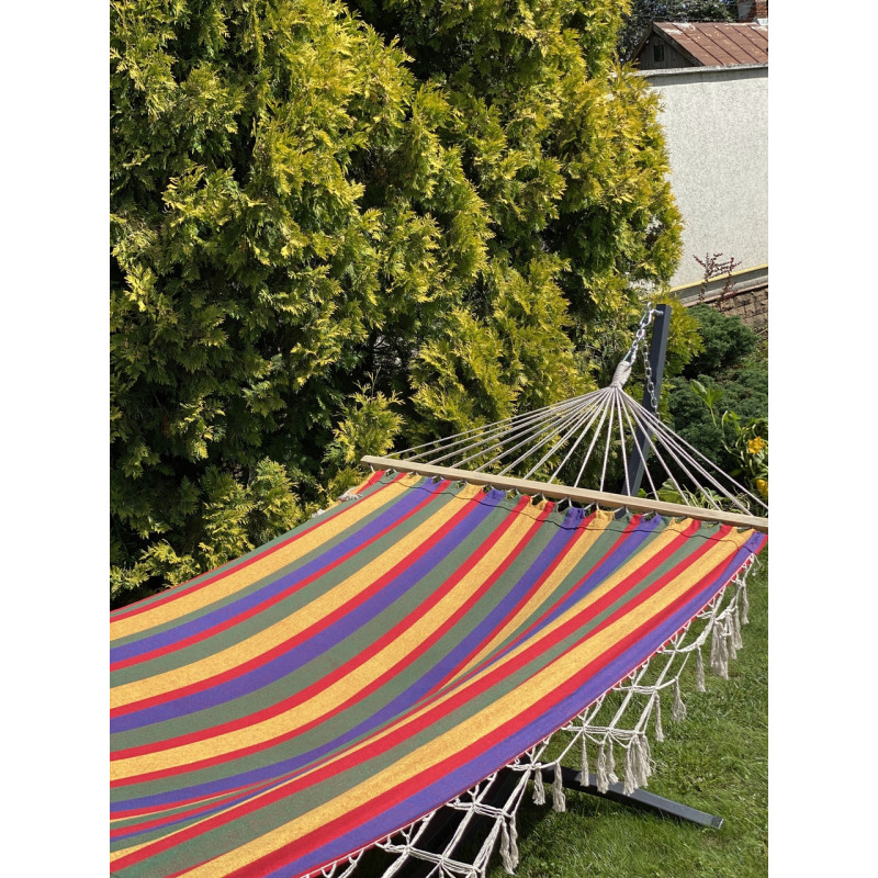 Двомісний гамак з планкою BALI Класичний XXL 200х150 WCG