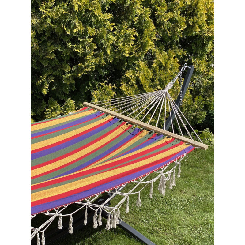 Двомісний гамак з планкою BALI Класичний XXL 200х150 WCG