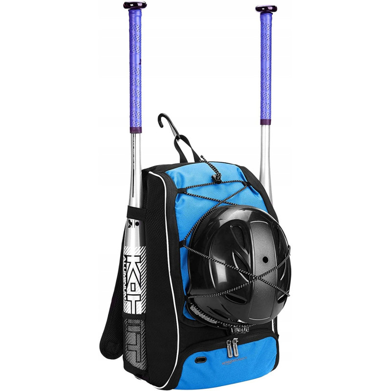 Спортивний рюкзак 22L Amazon Basics чорний із синім