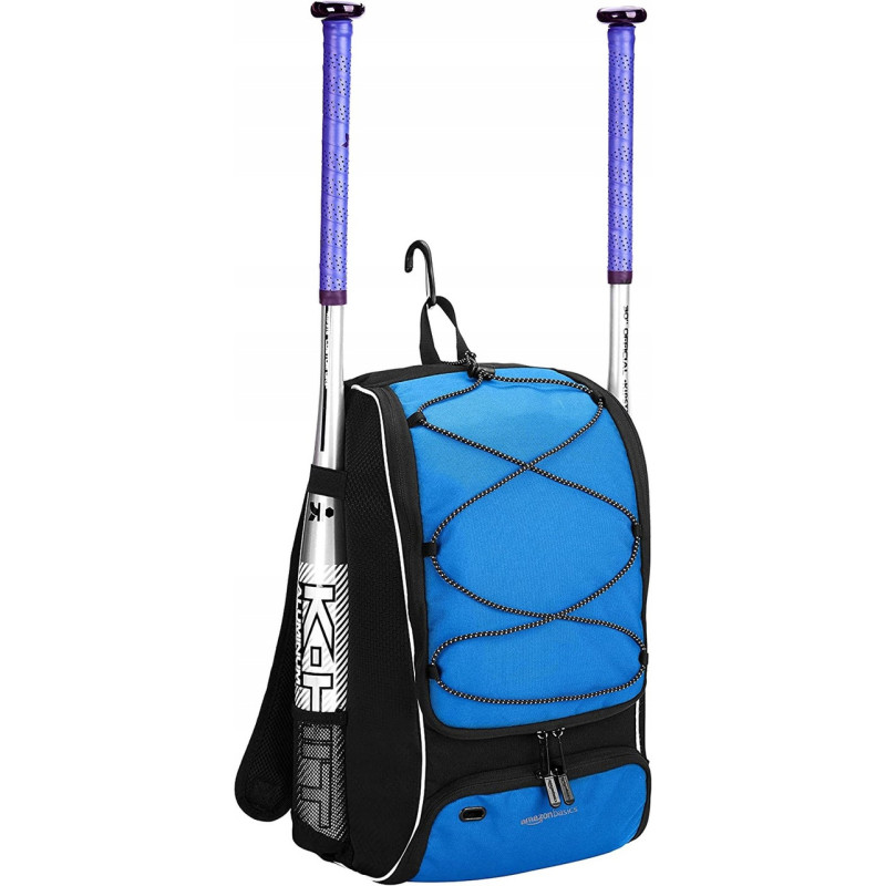 Спортивний рюкзак 22L Amazon Basics чорний із синім