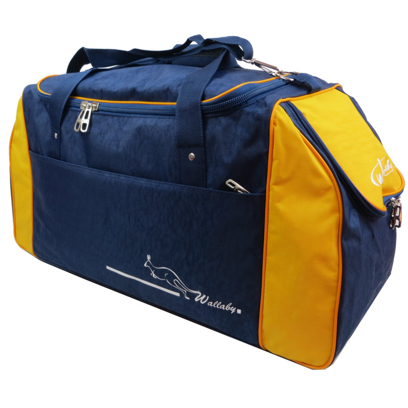 Дорожная сумка 59L Wallaby, Украина синий с желтым