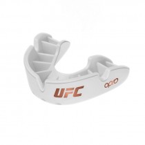 Капа боксерська OPRO Bronze UFC Hologram White (art.002258002)