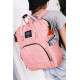 Рюкзак-сумка для мамы 12L Living Traveling Share розовый