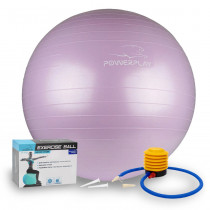 М'яч для фітнесу (фітбол) PowerPlay 4001 Ø65 cm Gymball Ліловий + помпа М'яч для фітнесу (фітбол) PowerPlay 4001 Ø65 cm Gymball Ліловий + помпа