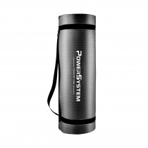 Килимок для йоги та фітнесу Power System PS-4017 NBR Fitness Yoga Mat Plus Black (180х61х1) Килимок для йоги та фітнесу Power System PS-4017 NBR Fitness Yoga Mat Plus Black (180х61х1)