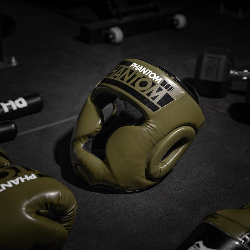 Боксерський шолом Phantom APEX Full Face Army Green