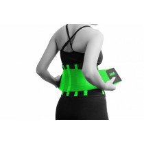 Пояс компресійний MadMax MFA-277 Slimming belt Black/neon green S Пояс компресійний MadMax MFA-277 Slimming belt Black/neon green S