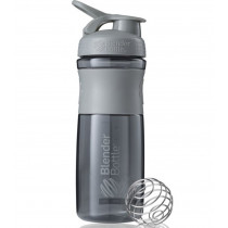 Шейкер спортивний (пляшка) BlenderBottle SportMixer Flip 28oz/820ml Grey Шейкер спортивний (пляшка) BlenderBottle SportMixer Flip 28oz/820ml Grey
