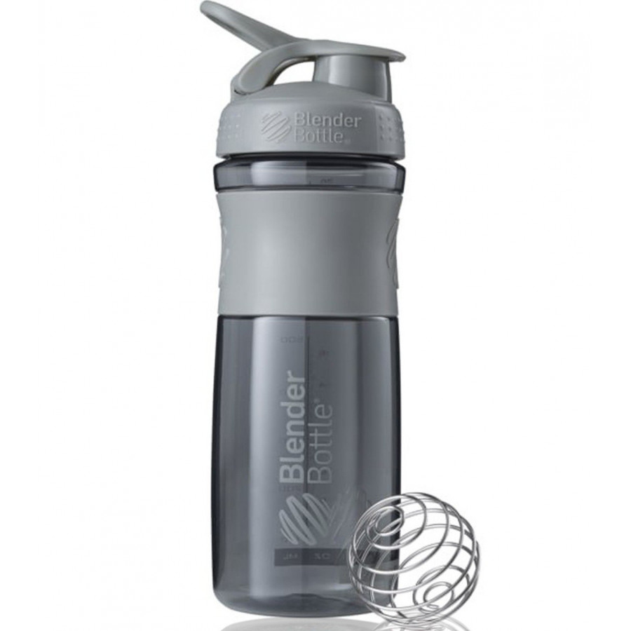Шейкер спортивний (пляшка) BlenderBottle SportMixer Flip 28oz/820ml Grey