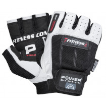 Рукавички для фітнесу Power System PS-2300 Fitness Black/White L Рукавички для фітнесу Power System PS-2300 Fitness Black/White L