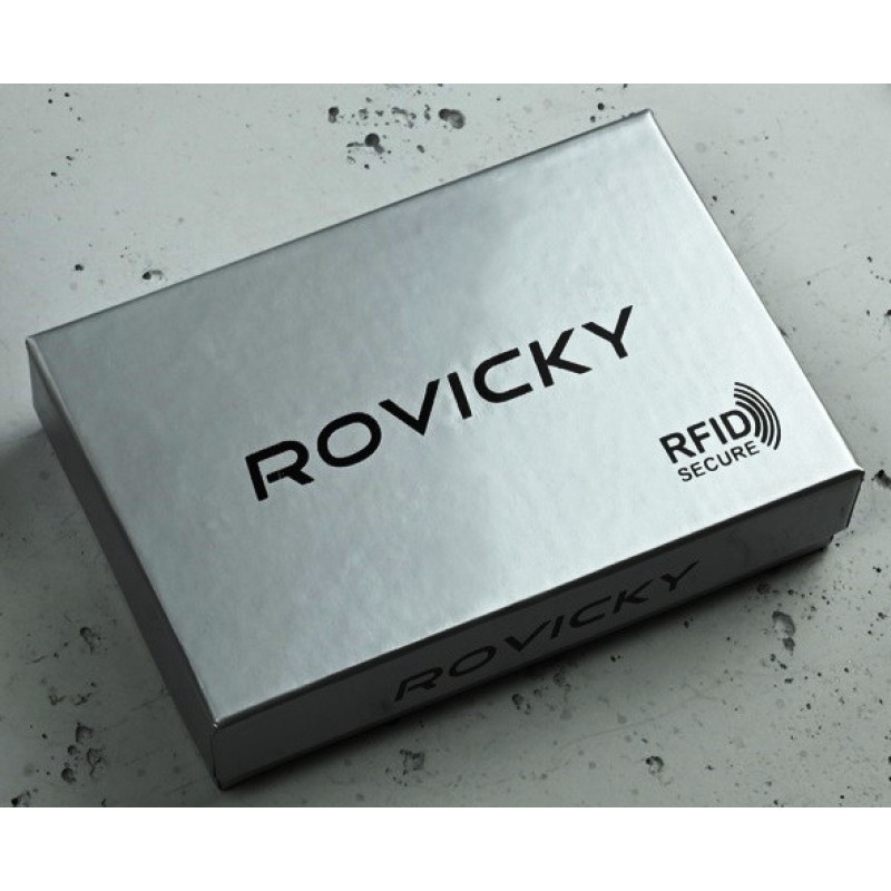 Кожаная ключница Rovicky черный