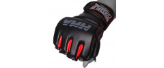 Перчатки для MMA PowerPlay 3053 Черно-Красные L/XL