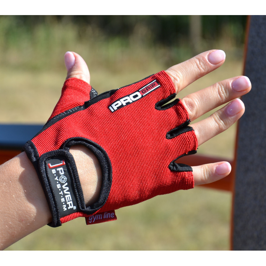 Рукавички для фітнесу Power System PS-2250 Pro Grip Red M