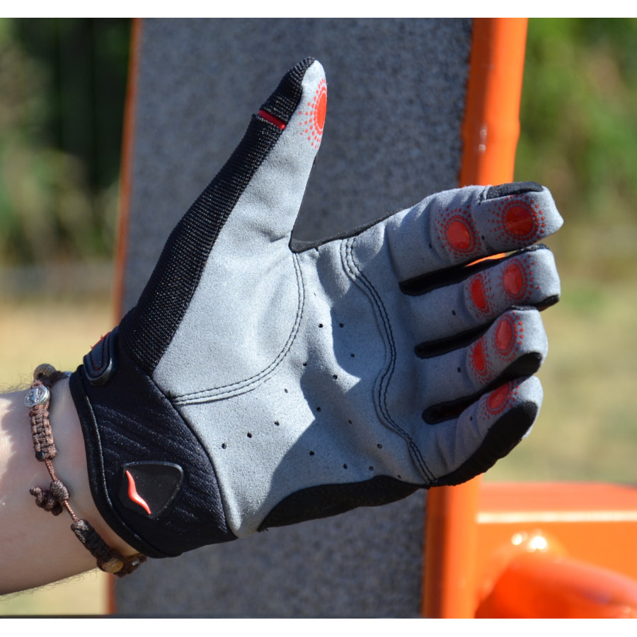 Рукавички для фітнесу MadMax MXG-103 X Gloves Black/Grey XXL