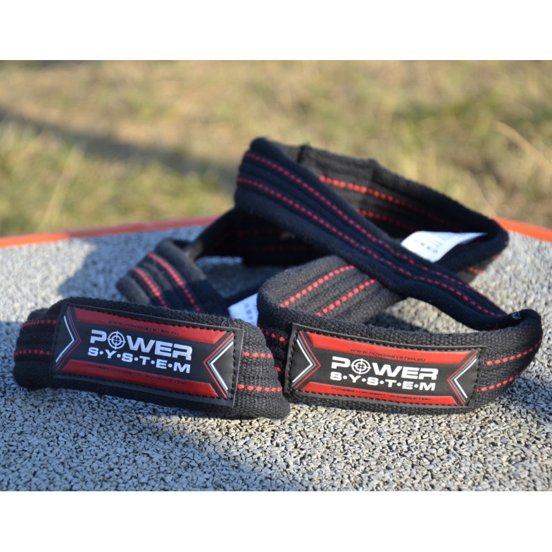 Лямки для тяги (вісмірка) Power System PS-3405 Figure 8 Black/Red S/M