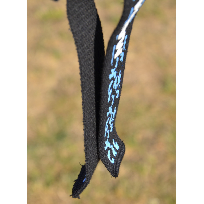 Лямки для тяги MadMax Camo Power Wrist Straps Camo/Light Blue