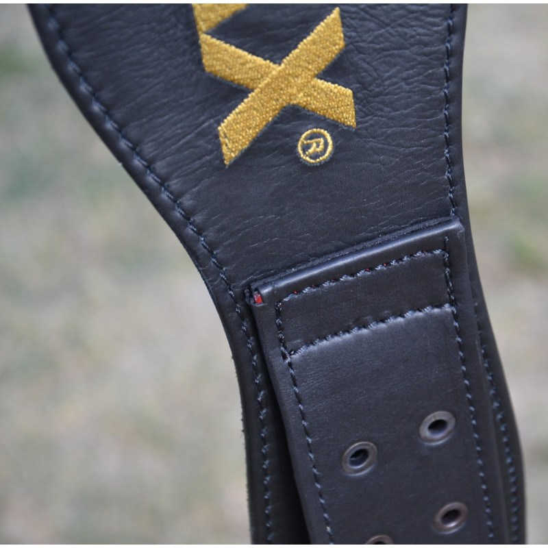 Пояс для важкої атлетики MadMax MFB-999 Restless & Wild Black XXL