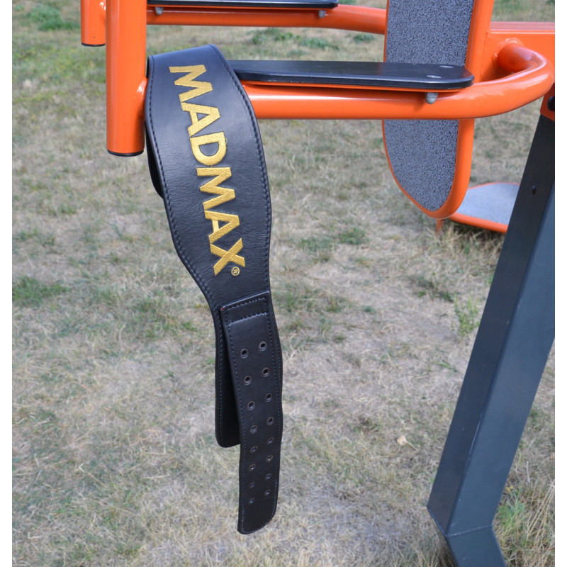 Пояс для важкої атлетики MadMax MFB-999 Restless & Wild Black XXL