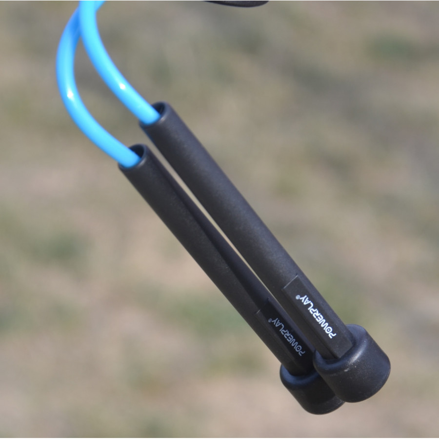 Скакалка PowerPlay 4201 Basic Jump Rope Синя (2,8m.)